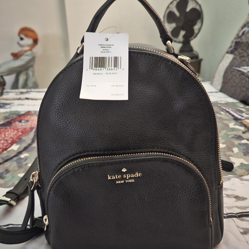 Nwt Kate Spade Jackson Backpack Leather